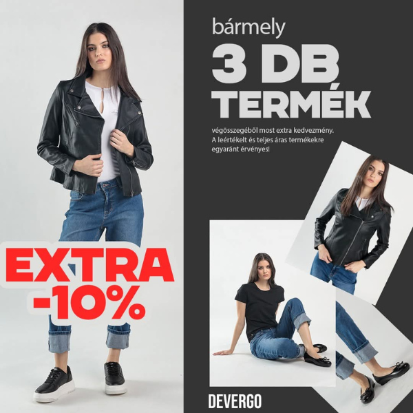 Devergo: Extra 10% kedvezmény